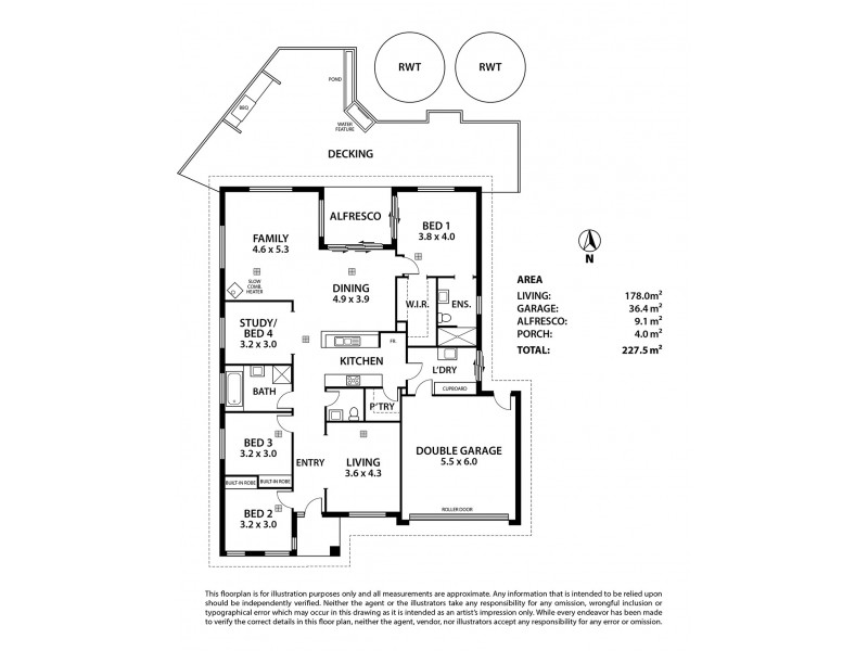 5 Aurora Circuit, Meadows SA 5201 Floorplan