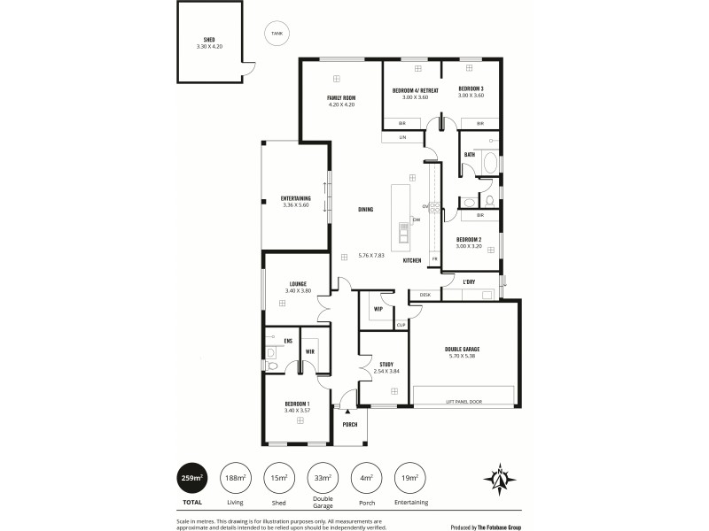 5 Honeysuckle Way, Mount Barker SA 5251 Floorplan