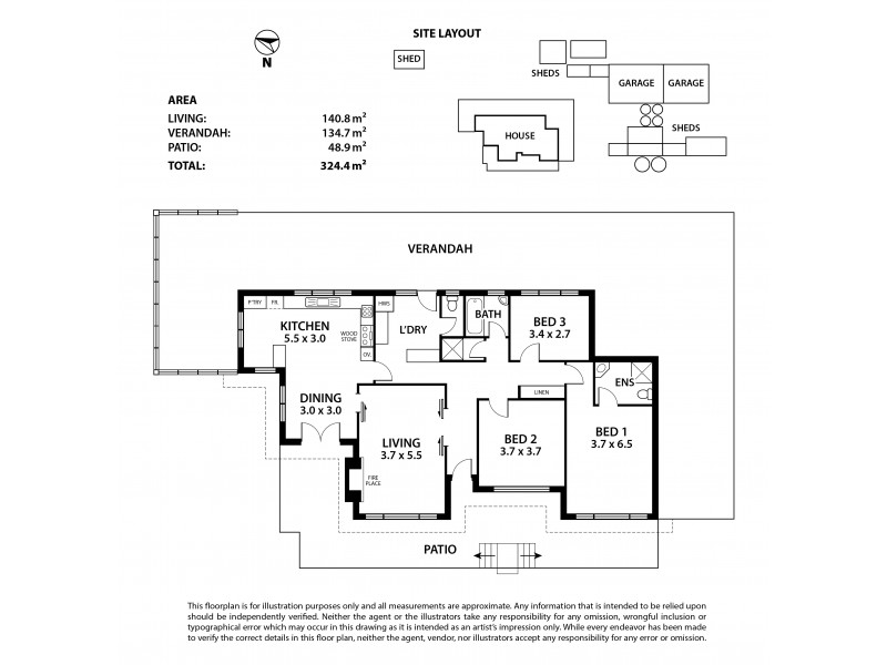 9 Pioneer Street, Littlehampton SA 5250 Floorplan