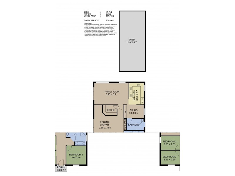 8 Hanny Crescent, Nairne SA 5252 Floorplan