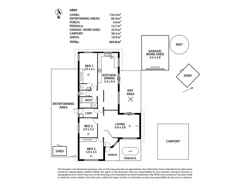 3 Kookaburra Court, Mount Barker SA 5251 Floorplan