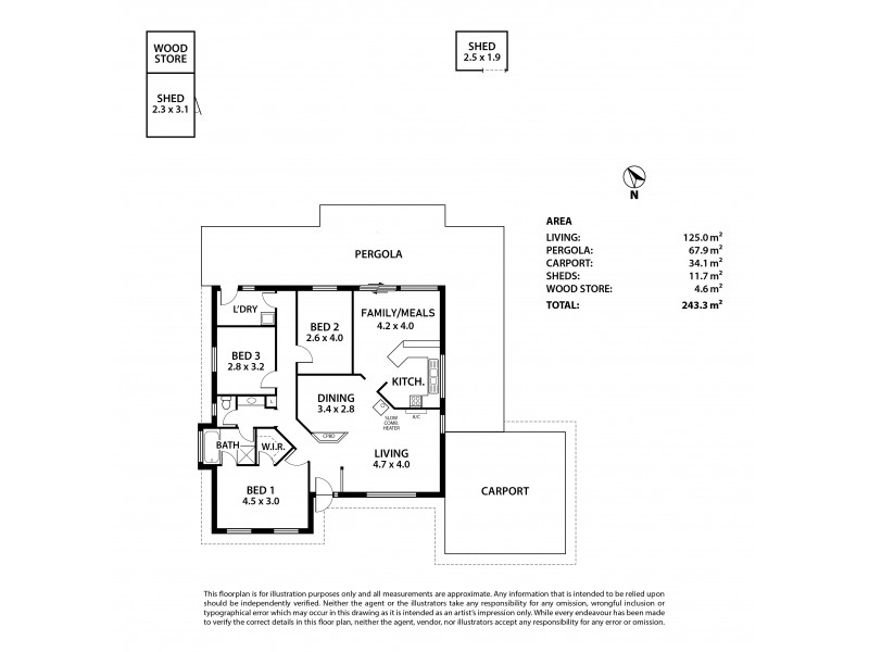 16 Ray Orr Drive, Mount Barker SA 5251 Floorplan