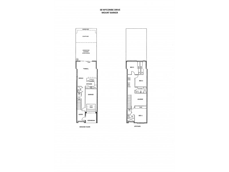 68 Wycombe Drive, Mount Barker SA 5251 Floorplan