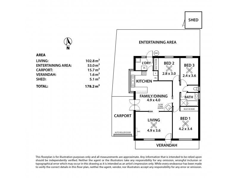 2/15 Gilbert Road, Mount Barker SA 5251 Floorplan