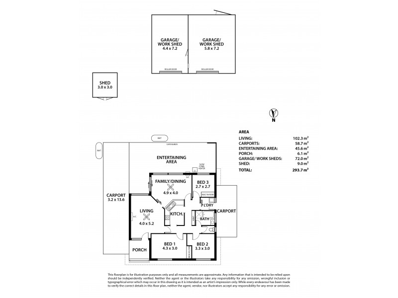 5 Kanwyn Road, Kanmantoo SA 5252 Floorplan