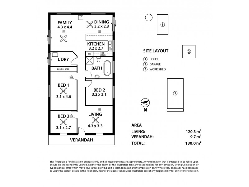 9 Topar Road, Kanmantoo SA 5252 Floorplan