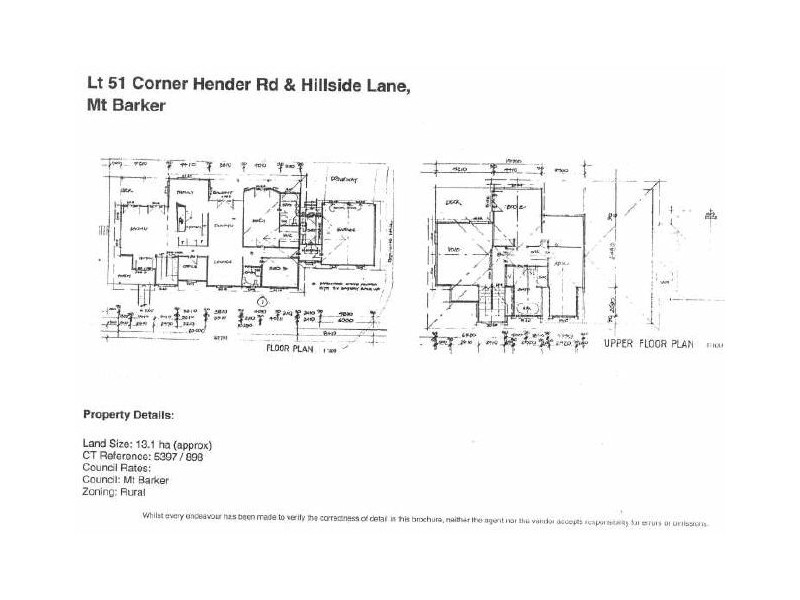 Lot 100/ Hender Road & Hillside Lane, Mount Barker SA 5251