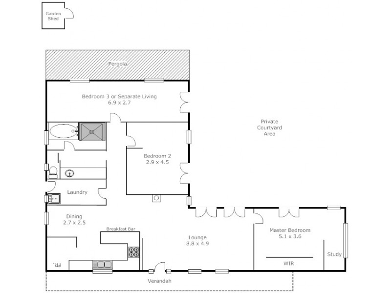 20 Herriot Court, Mount Barker SA 5251 Floorplan