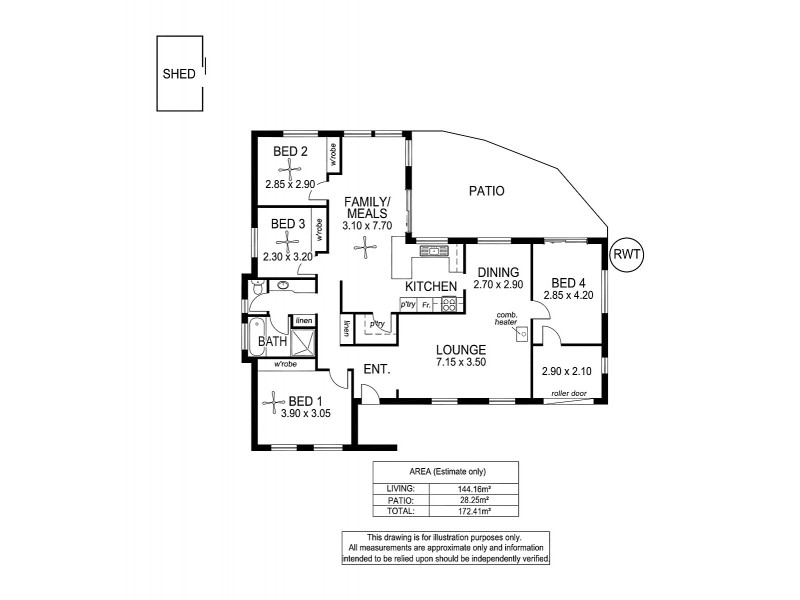 8 Acacia Street, Mount Barker SA 5251 Floorplan