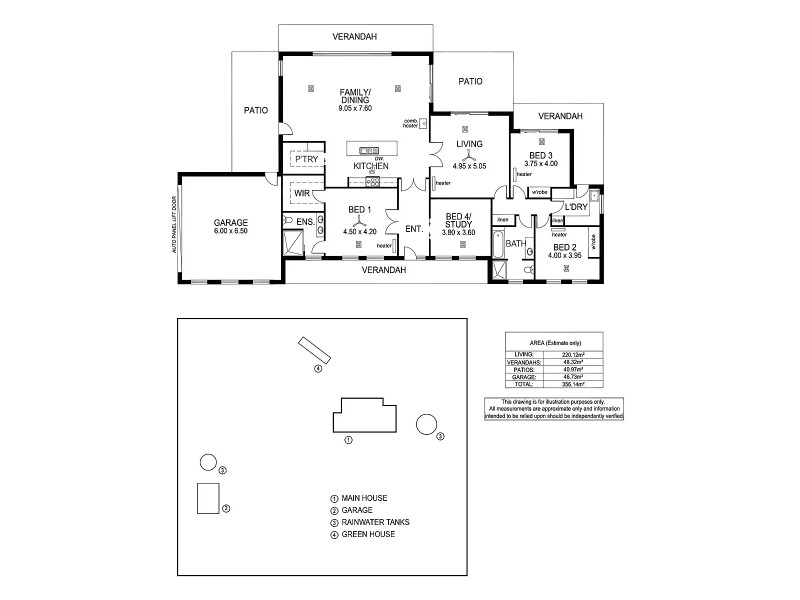 199 Archer Hill Road, Wistow SA 5251 Floorplan