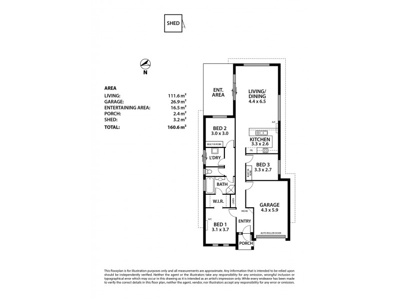 64 Parkview Drive, Mount Barker SA 5251 Floorplan