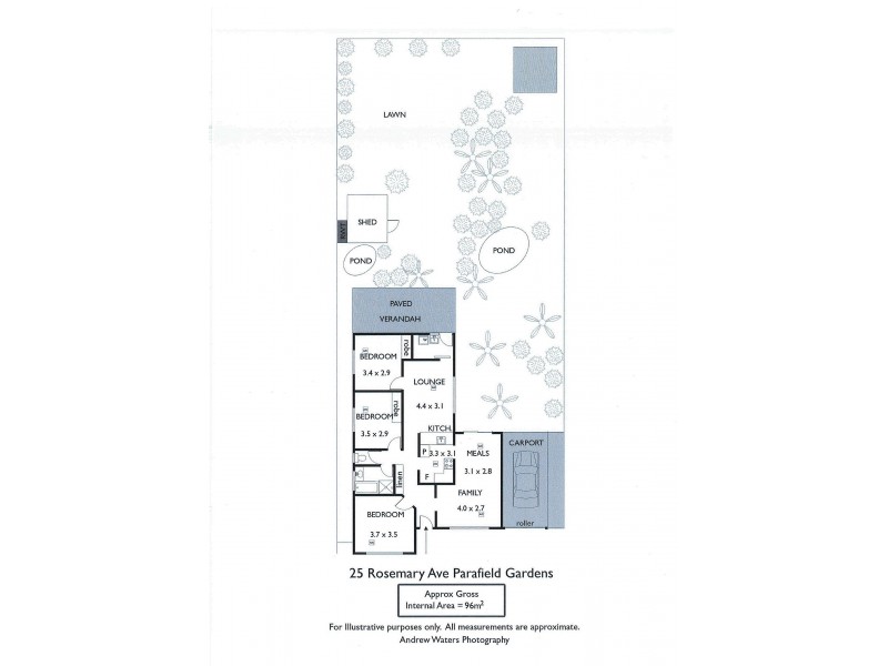 25 Rosemary Avenue, Parafield Gardens SA 5107 Floorplan