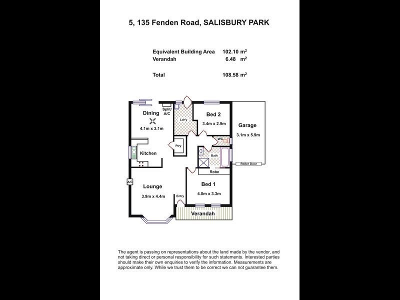 5/135 Fenden Road, Salisbury Park SA 5109