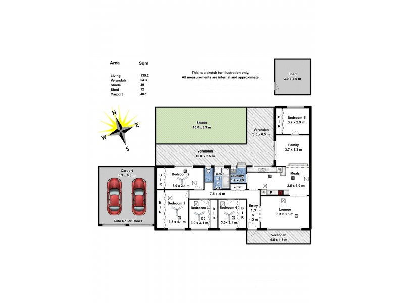 14 Jeffries Road, Salisbury East SA 5109 Floorplan