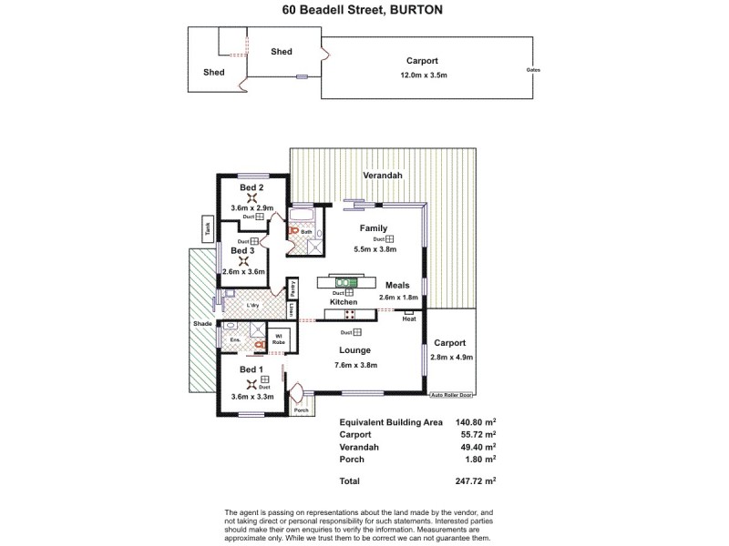 60 Beadell Street, Burton SA 5110 Floorplan