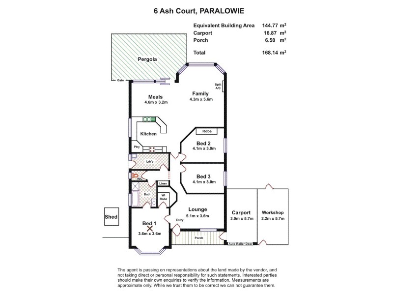 6 Ash Court, Paralowie SA 5108 Floorplan