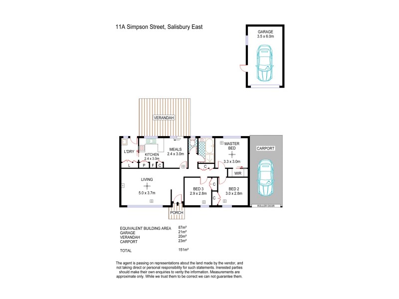 11A Simpson Street, Salisbury East SA 5109 Floorplan