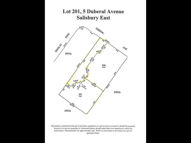 Lot 201/5 Duberal Avenue, Salisbury East SA 5109