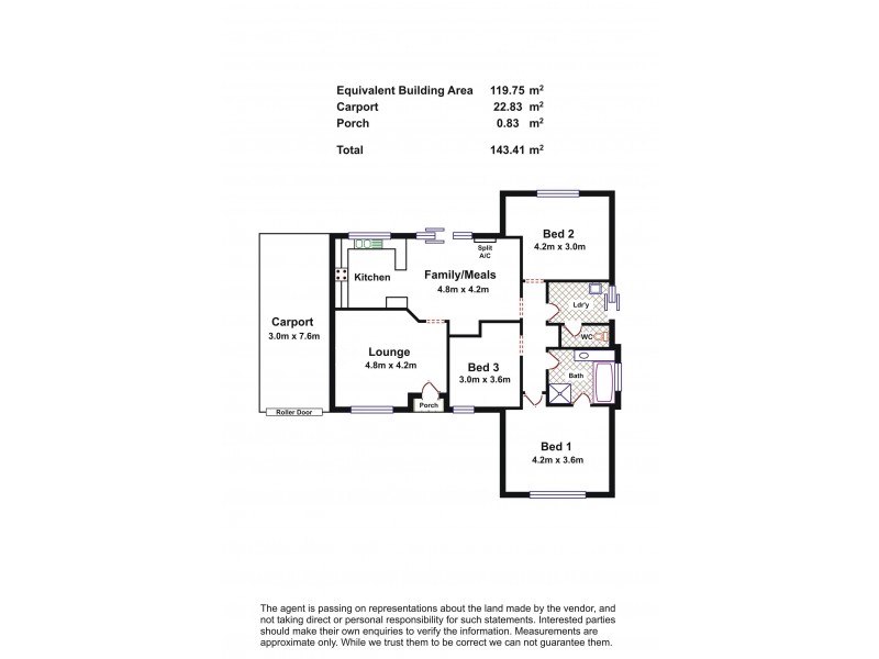 21 Crown Crescent, Paralowie SA 5108 Floorplan