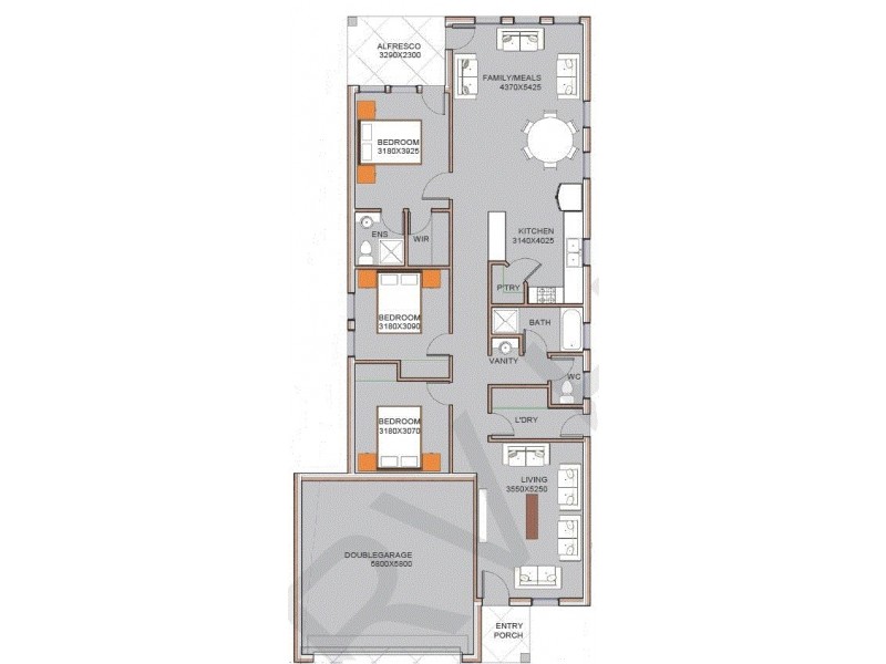 Lot 701 Pompoota Road, Modbury SA 5092 Floorplan