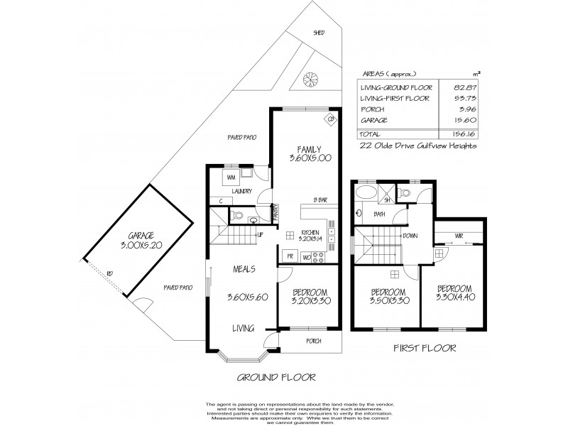 22 Olde Drive, Gulfview Heights SA 5096 Floorplan