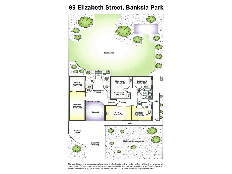 99 Elizabeth Street, Banksia Park SA 5091 Floorplan