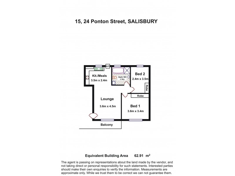 15/24 Ponton Street, Salisbury SA 5108 Floorplan