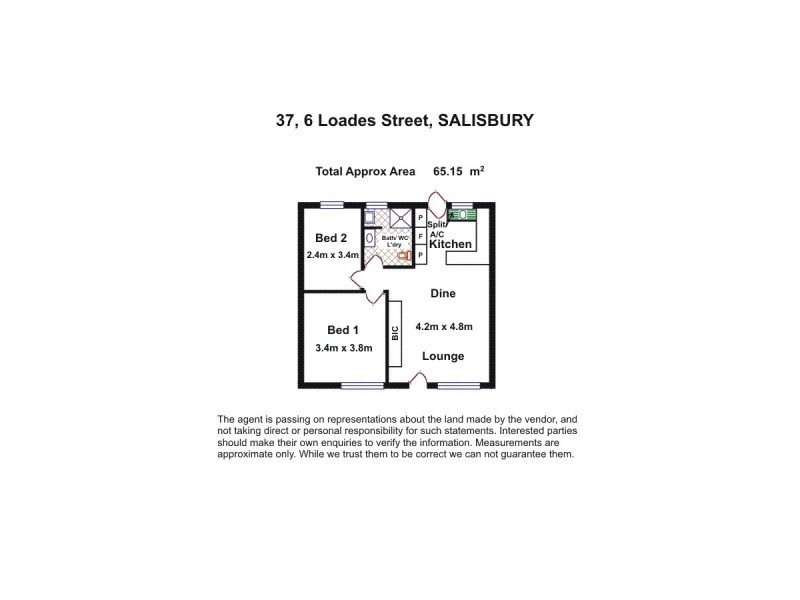 37/6 Loades Street, Salisbury SA 5108 Floorplan