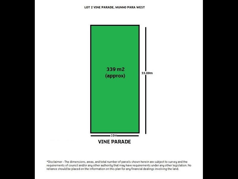Lot 2 Vine Parade, Munno Para West SA 5115
