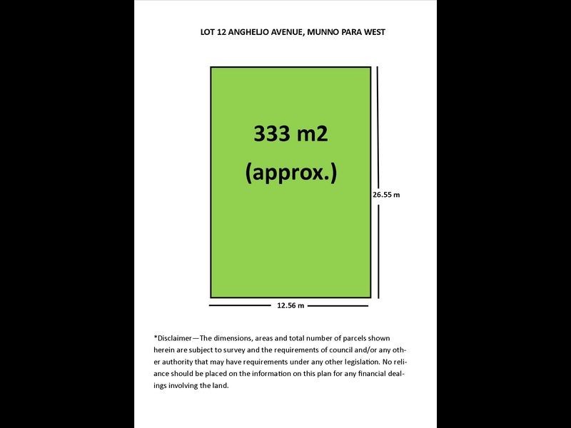 Lot 12 Angheljo Avenue, Munno Para West SA 5115