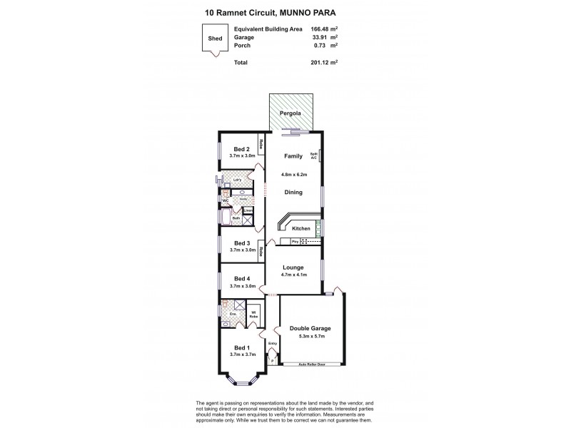 10 Ramnet Circuit, Munno Para SA 5115 Floorplan