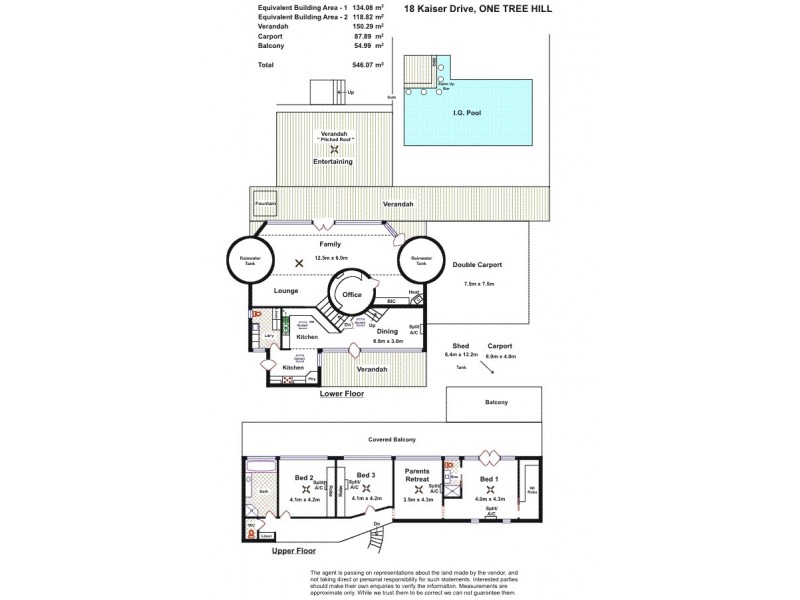 18 Kaiser Drive, One Tree Hill SA 5114 Floorplan