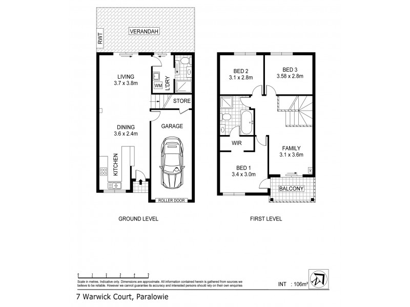 7 Warwick Court, Paralowie SA 5108 Floorplan