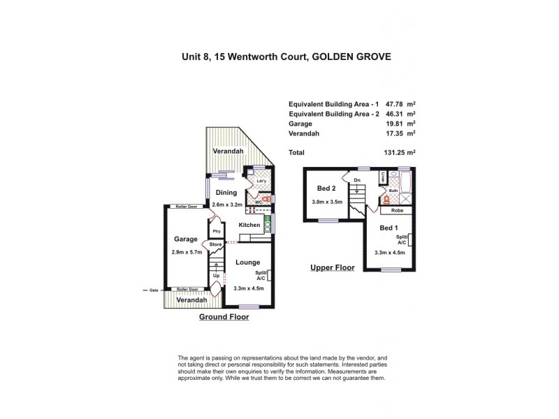 8-15 Wentworth Court, Golden Grove SA 5125 Floorplan