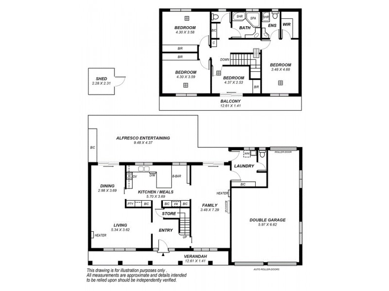 2 Paisley Court, Wynn Vale SA 5127 Floorplan