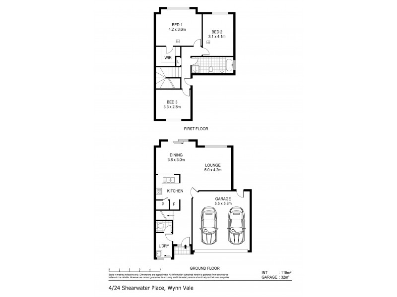 4/24 Shearwater Place, Wynn Vale SA 5127 Floorplan