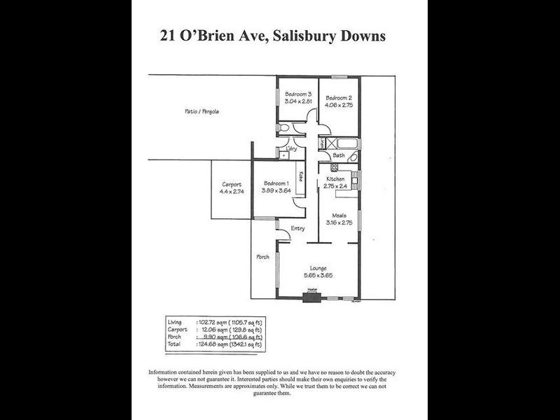 21 OBrien Avenue, Salisbury Downs SA 5108