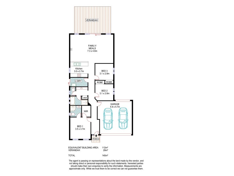 125 Peerless Road, Munno Para West SA 5115 Floorplan