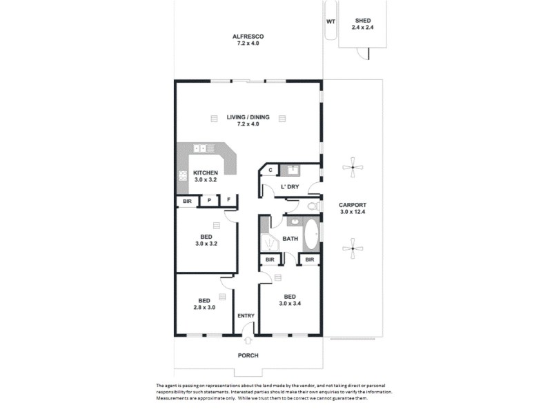 4 Maquarie Street, Mawson Lakes SA 5095 Floorplan