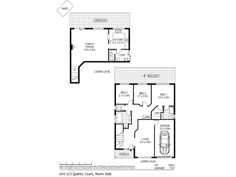2/3 Quality Court, Wynn Vale SA 5127 Floorplan