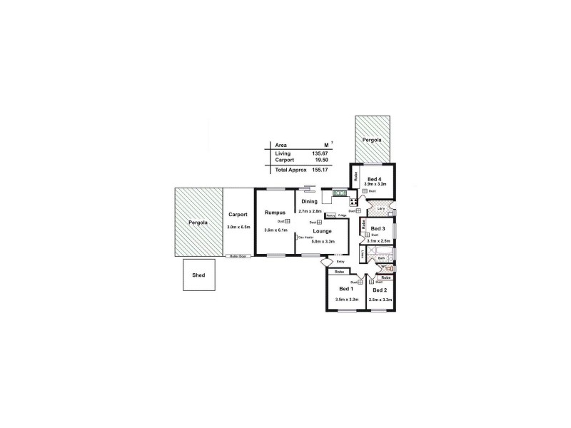 24 Bogart Drive, Paralowie SA 5108 Floorplan