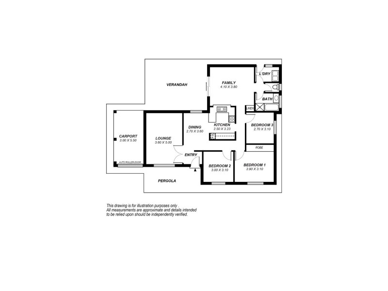 47 Camelot Drive, Paralowie SA 5108 Floorplan