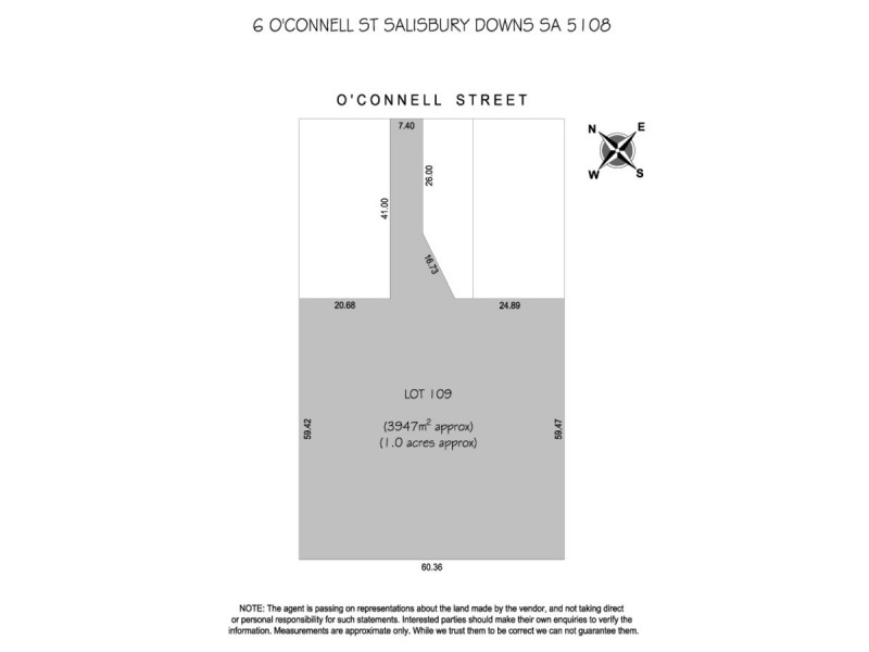Lot 109/6 O’Connell Street, Salisbury Downs SA 5108