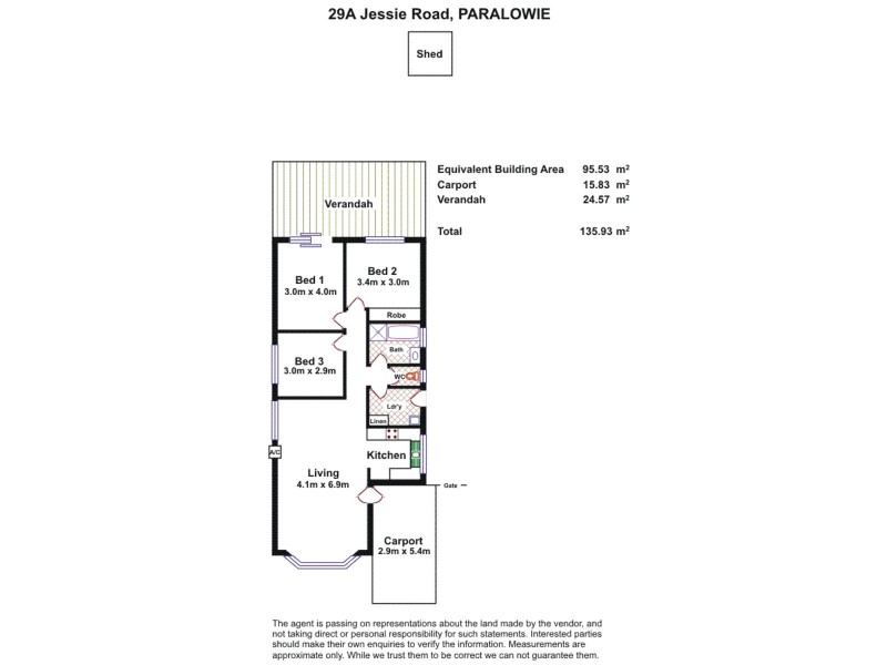 29A Jessie Road, Paralowie SA 5108 Floorplan