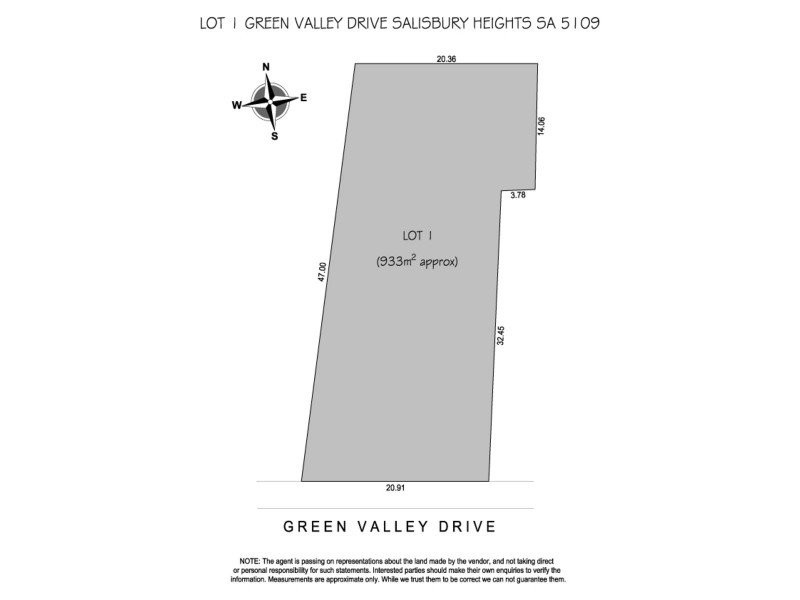 Lot 1/24-26 Green Valley Drive, Salisbury Heights SA 5109 Floorplan