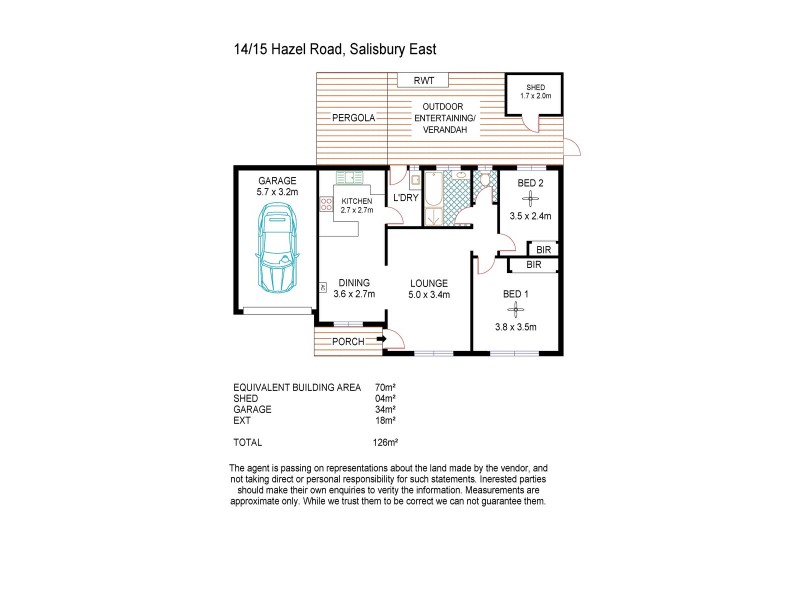 14/15 Hazel Road, Salisbury East SA 5109 Floorplan