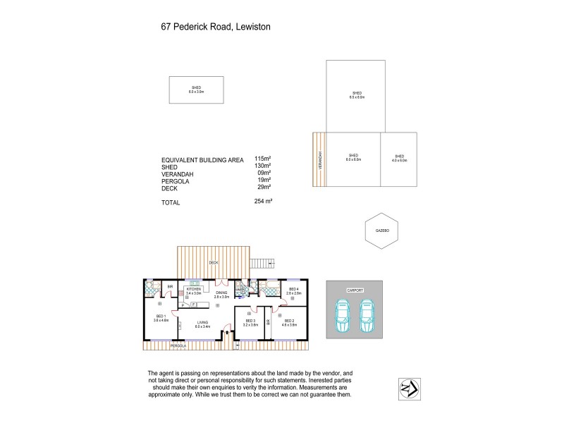 67 Pederick Road, Lewiston SA 5501 Floorplan