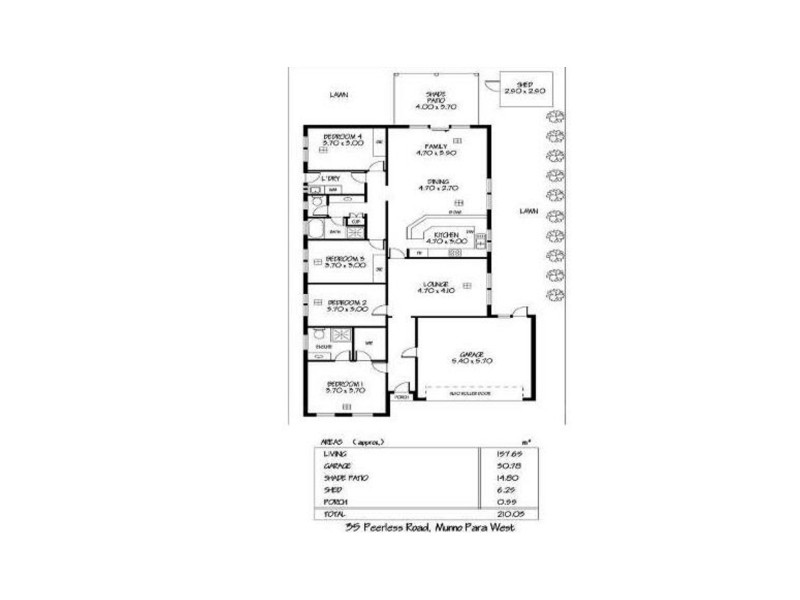 35 Peerless Road, Munno Para West SA 5115 Floorplan
