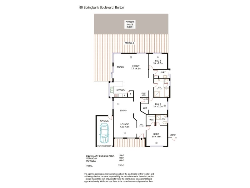 80 Springbank Boulevard, Burton SA 5110 Floorplan