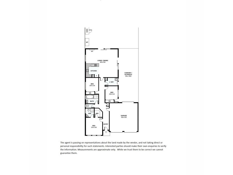 6 Melvina Road, Paralowie SA 5108 Floorplan